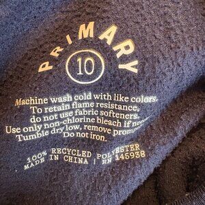 Primary Long Sleeve Fleece Shirt